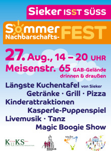 Poster Sommerfest Sieker